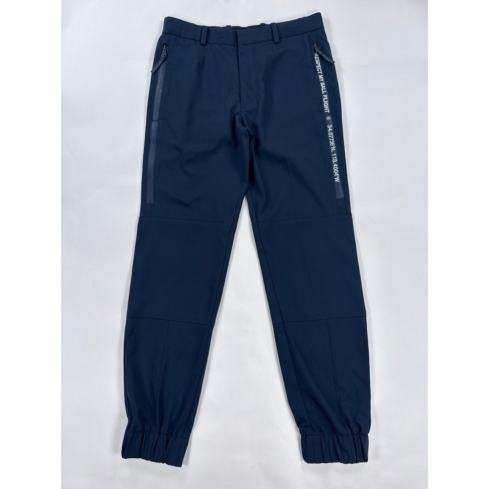 G/FORE Golf Joggers Mens 30 Navy Respect My Ball Flight Performance Tech Pants